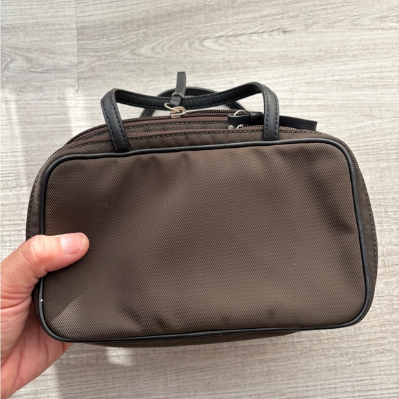 Rare VTG 90s COACH Makeup travel Bag Makeup Pouch with Mirror and handles - Picture 5 of 10